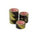 Colored safety vinyl black yellow warning tape